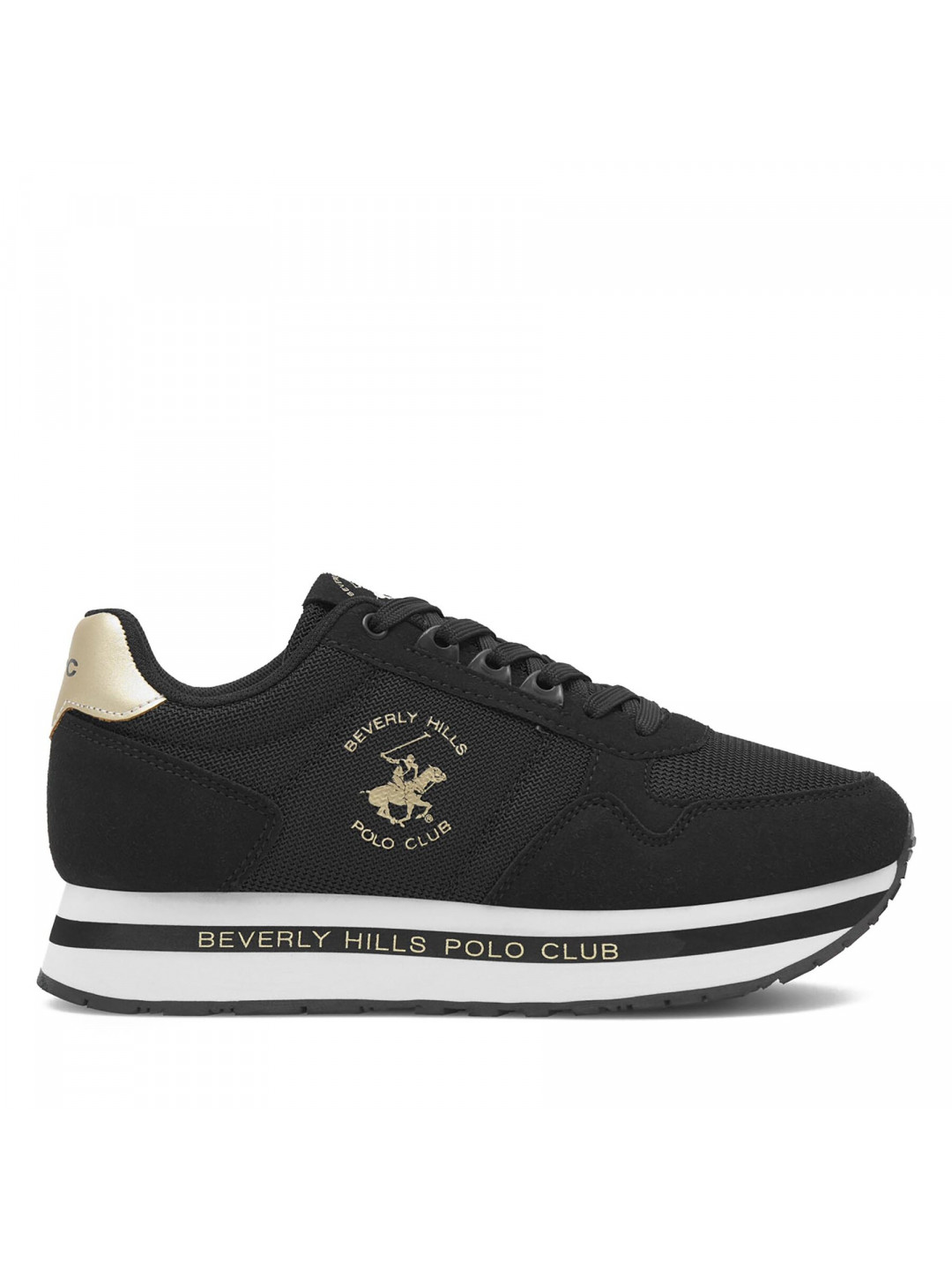 Sneakersy Beverly Hills Polo Club BHPC042W Černá